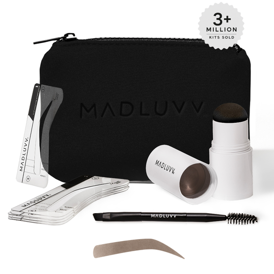 The Brow Stamp Kit - Medium Brown banner